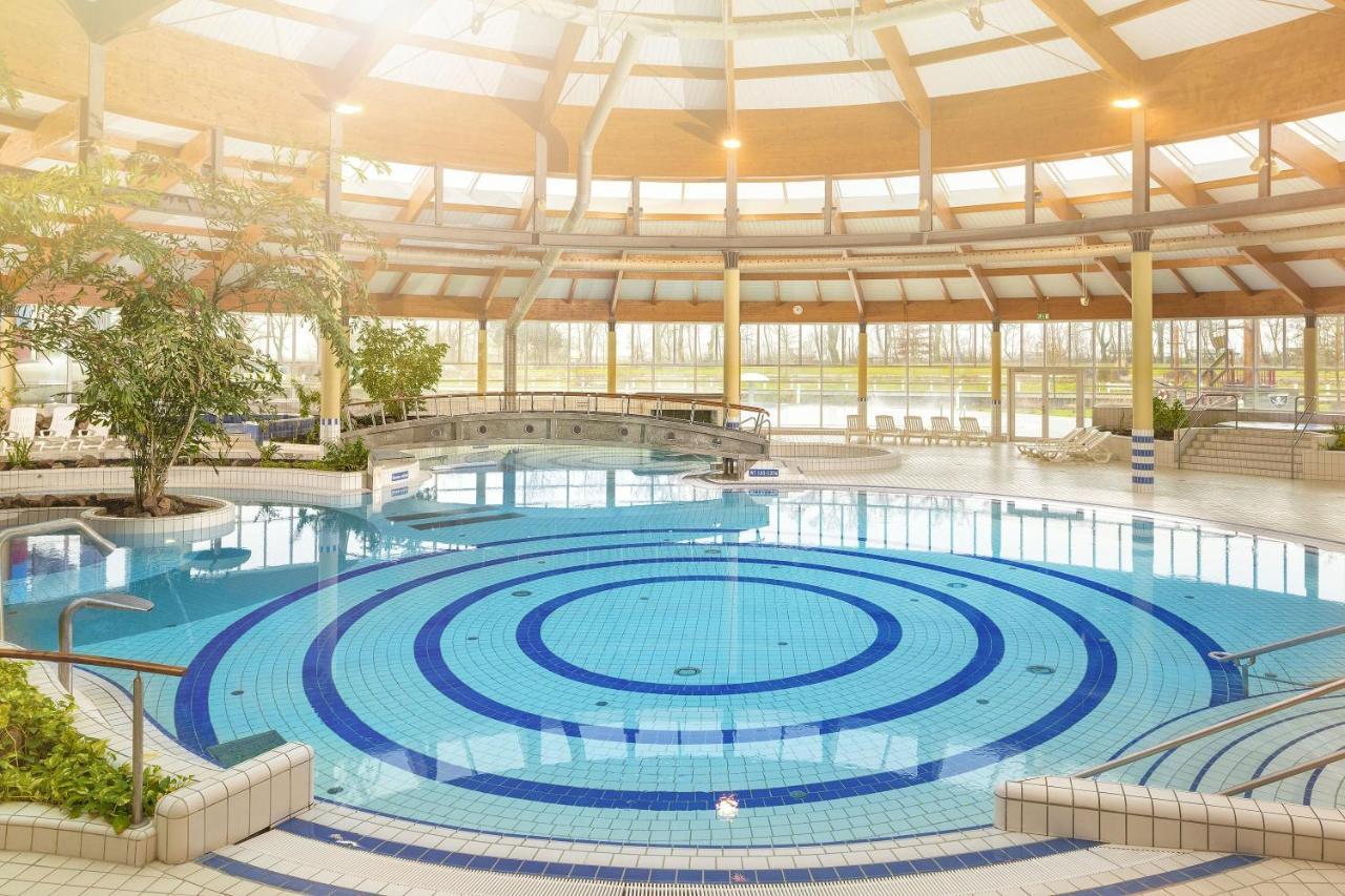 Ferienhus Baabe FeWo 01 Terrasse, Sauna- und Schwimmbadnutzung im AHOI Sellin Exterior foto