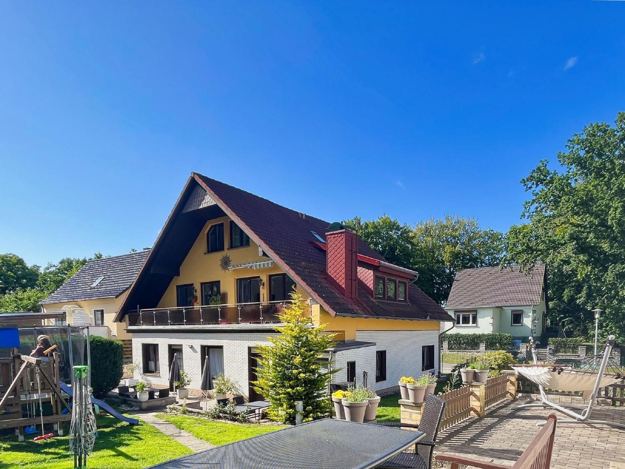 Ferienhus Baabe FeWo 01 Terrasse, Sauna- und Schwimmbadnutzung im AHOI Sellin Exterior foto