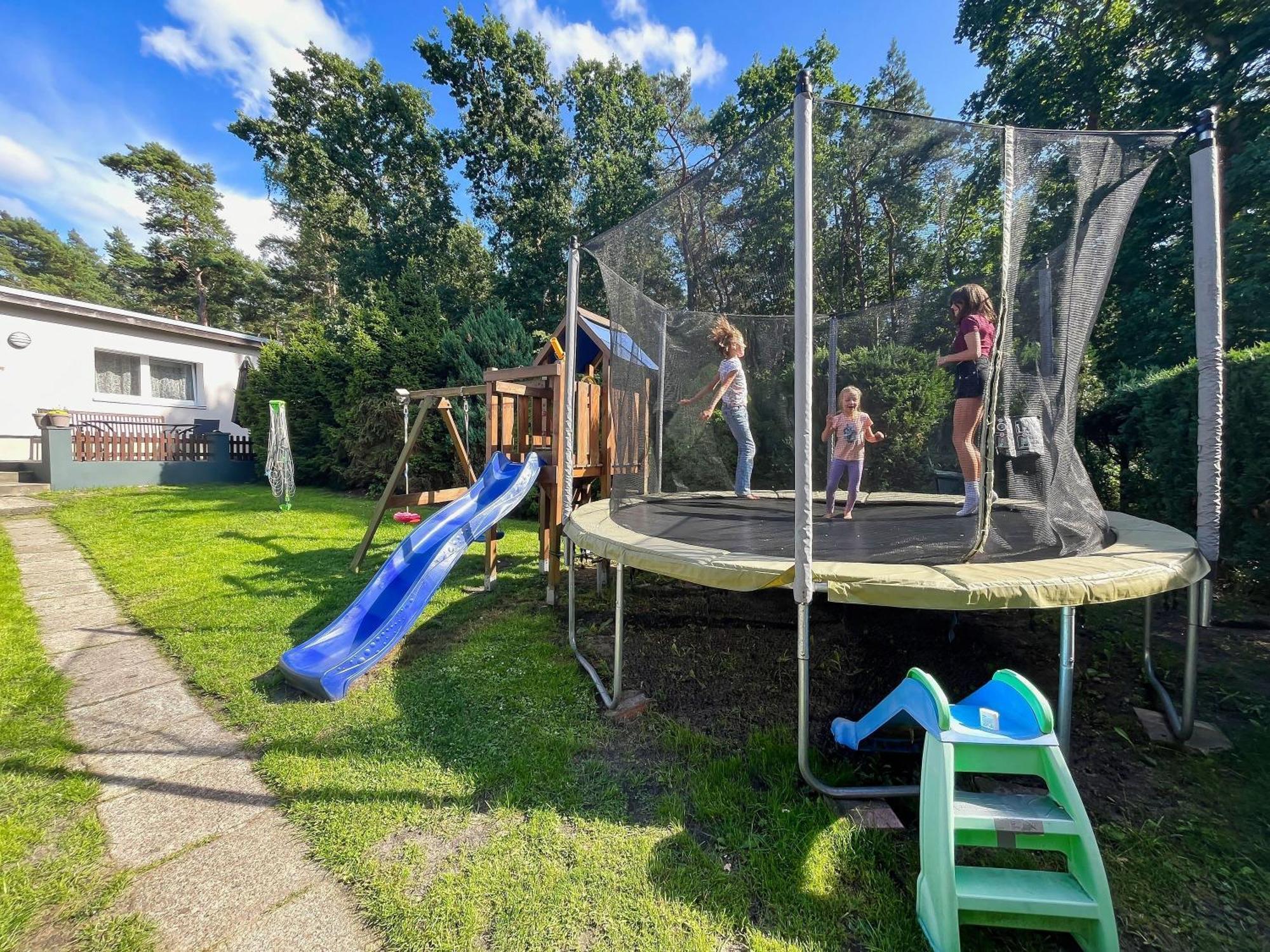 Ferienhus Baabe FeWo 01 Terrasse, Sauna- und Schwimmbadnutzung im AHOI Sellin Exterior foto